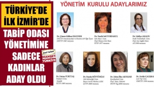 İzmir Tabip Odası seçiminde kadın devrimi