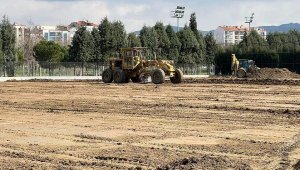 Turgutluspor'da sahalar bakımda