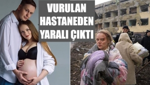 Ukraynalı kadın, vurulan hastaneden yaralı çıktı