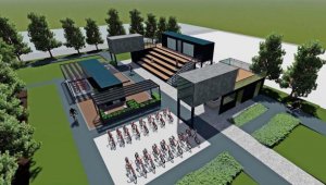 Üniversitelilerden Kuşçular Mahallesi'nde konteynerli tasarım