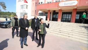 Urla Kaymakamı, ilçe turuna çıktı