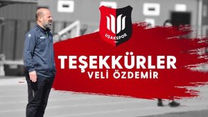 Uşakspor'da Veli Özdemir gitti