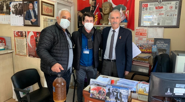 Vatandaşlar getirdikleri 5 litre bitkisel atık yağ karşılığında deterjan alacak