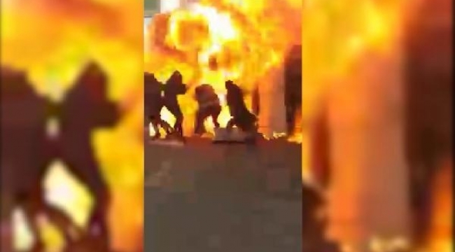 Yangından kurtarılan çocuk, 3 gün dayanabildi!