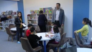 20 bin nüfuslu Sultanhisar 16 bin kitaplı modern kütüphaneye kavuştu