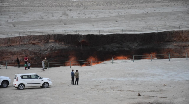 50 yıldır yanan "Cehennem kapısı" kapatılıyor