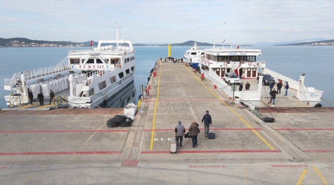 Ayvalık-Midilli feribot seferleri yeniden başladı