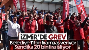 Belediye 11 bin 900 lira verdi, sendika 20 bin istedi