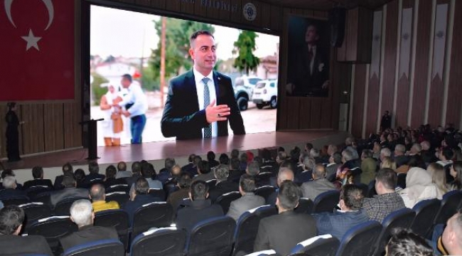 Biga Belediye Başkanı Erdoğan, 3 yılda yaptıkları hizmetleri anlattı