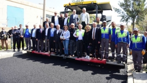 Bornova'da 107 sokağa 40 kilometre asfalt serilecek