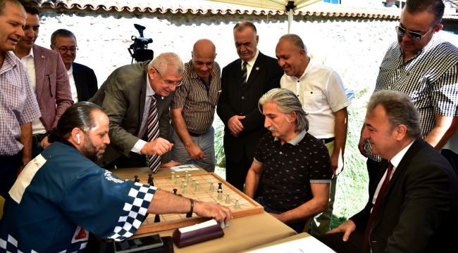 Bornova'da Uluslararası Türk Daması Turnuvası heyecanı