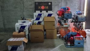 Çanakkale'de kaçak tütün operasyonu