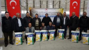 Çanakkale'de üreticilere devlet katkılı ayçiçeği tohumu 