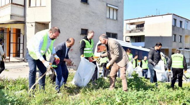 Çiğli'de temizlik seferberliği
