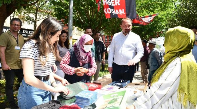 Çiğli'de 'Üretici Kadın Pazarı' açıldı