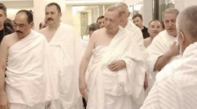 Cumhurbaşkanı Erdoğan umre yaptı