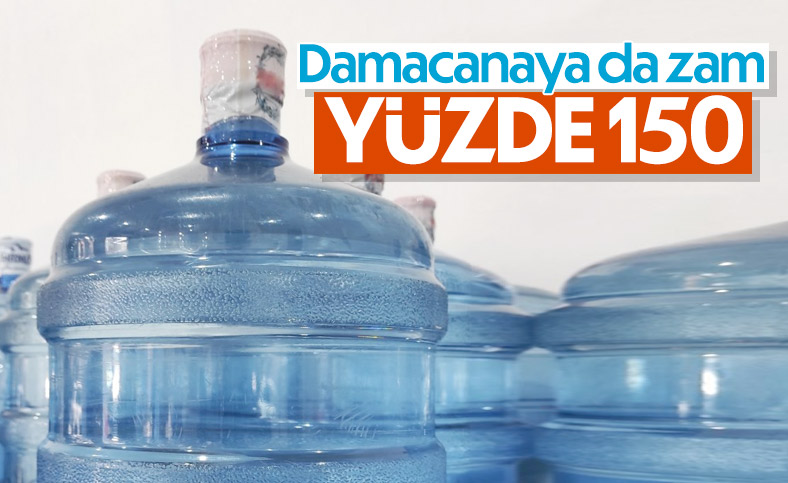 Damacana su fiyatları 4 ayda yüzde 150 arttı