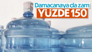 Damacana su fiyatları 4 ayda yüzde 150 arttı