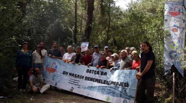 Datça'da tarihi su sarnıcı yıllar sonra yine su toplayacak