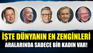 Dünyanın en zenginleri listesi açıklandı