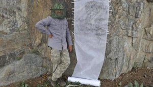 Eski Türklere ait kaya resimleri bulundu