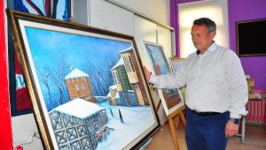 'Hademe ressam'ın hayali sergi açmak
