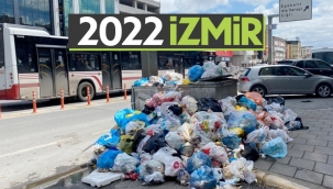 İşçiler grevde, çöpler caddede