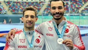İzmirli iki cimnastikçi yine boş geçmedi
