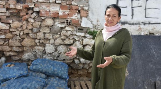 Kamyonet, kasasındaki 2 ton patatesle çalındı