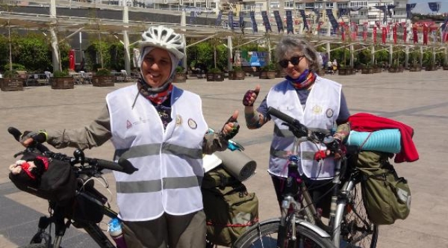 Kanseri yendi, bisikletle Anadolu turuna çıktı