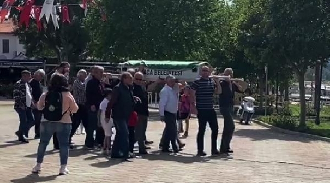 Kaptan June vasiyeti üzerine bir Türk gibi gömüldü