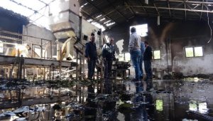 'Kuşum kaçtı' diyerek çatısına çıktığı fabrikayı benzin döküp yaktı