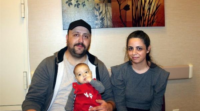 Mahir Mert, bebek karaciğer nakliyle hayata tutundu