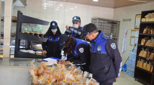 Marmaris'te fırınlara ramazan denetimi