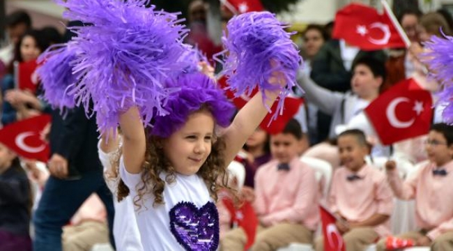 Muğla'daki 23 Nisan kutlamaları engel tanımadı