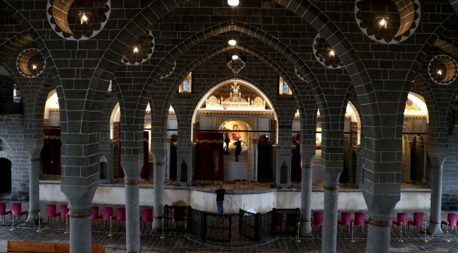 PKK'nın zarar verdiği kiliseler onarıldı