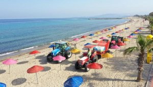 Sahiller ve otogarlarda bayram temizliği