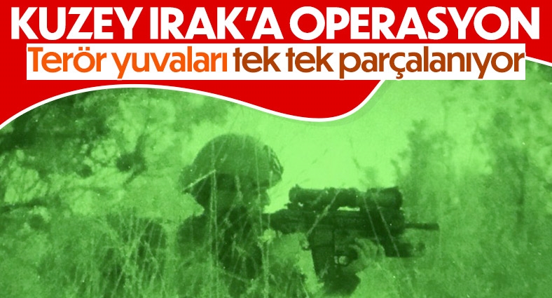 TSK'dan Irak'ın kuzeyinde operasyon başlattı