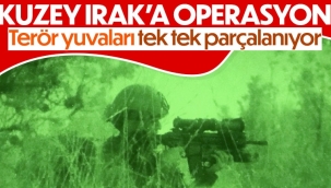 TSK'dan Irak'ın kuzeyinde operasyon başlattı