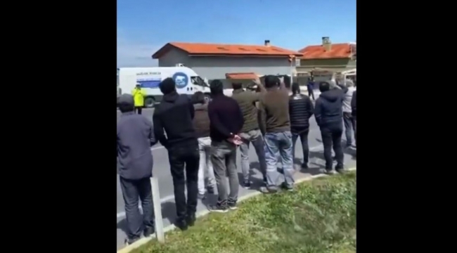 Urla'da 'yol kapandı' diye bisikletçiler yuhalandı