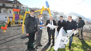 Üzümüyle meşhur Kavacık köyünde meydan çalışmalar başladı