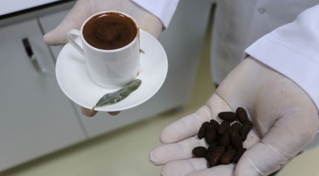 Zeytin çekirdeğinden Türk kahvesi