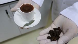 Zeytin çekirdeğinden Türk kahvesi
