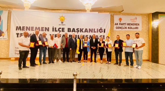 AK Parti Menemen İlçe Başkanı Çelik: Çalmadık kapı bırakmadık