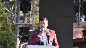 AK Parti'li Dağ Emiralem Çilek Festivali'nde Açıklamalarda Bulundu