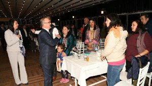 AK Parti'li Turan, Çanakkale'de Alevi dedeleriyle bir araya geldi