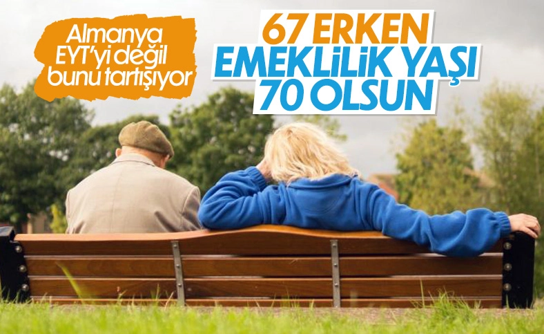 Almanya emeklilik yaşını 67'den 70'e yükseltmeyi tartışıyor