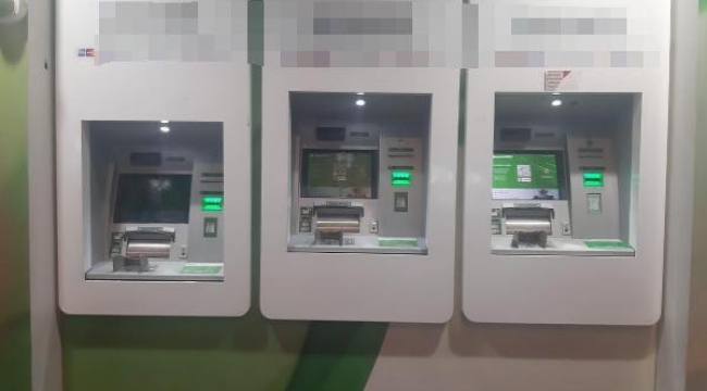 Baltayla ATM'lere saldıran şüpheli alkollü çıktı