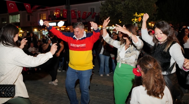 Başkan, Hıdrellez'de öyle bir coştu ki!