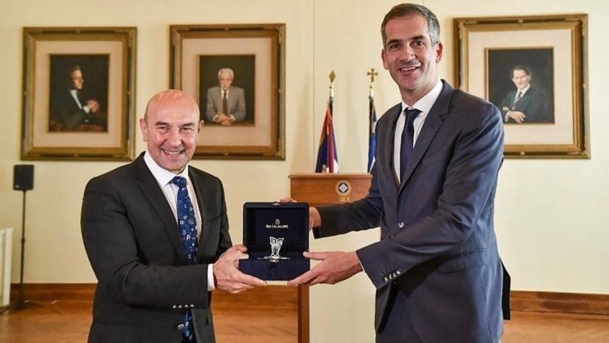 Başkan Soyer, Yunanistan'da